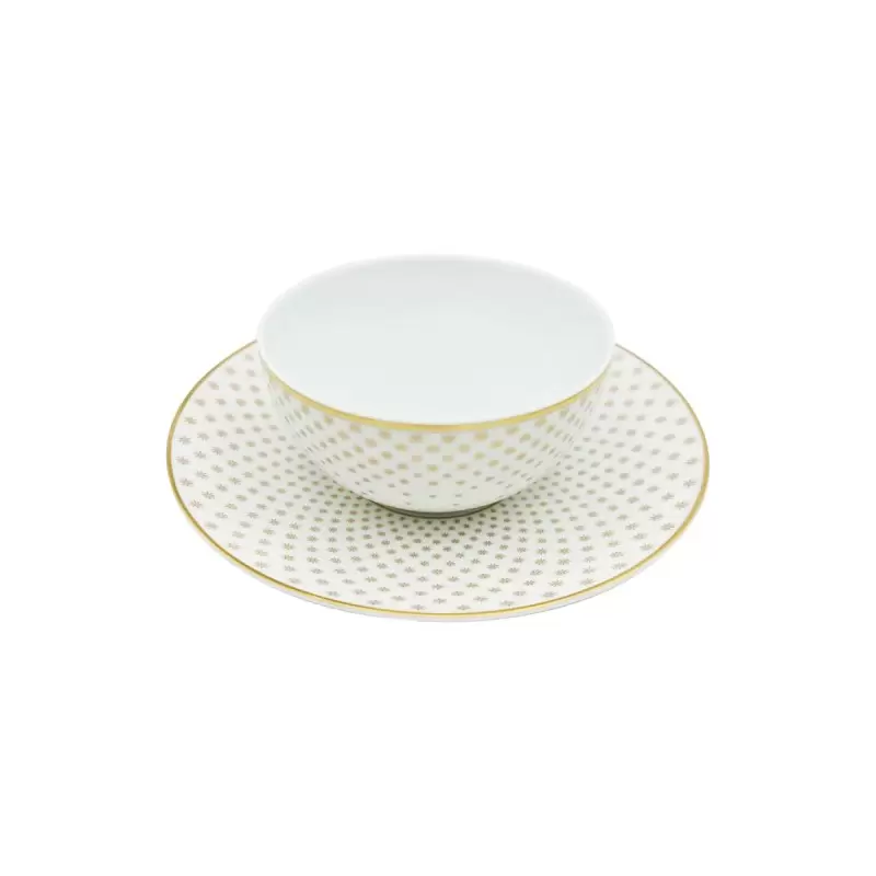 Jil Coquet HOR5005BBA141 Jil Coquet Rosace - Gold Sauce Boat Cup 35 cl