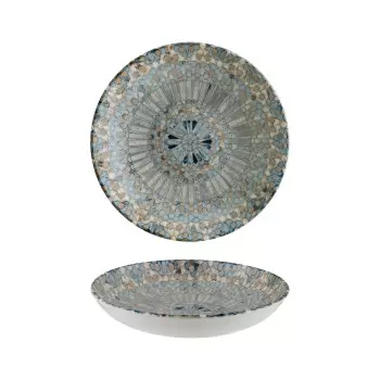 TURGLA S-MT-LUCMZBLM25CK Turgla Bone China Luca Mosaic Matte dia.10...