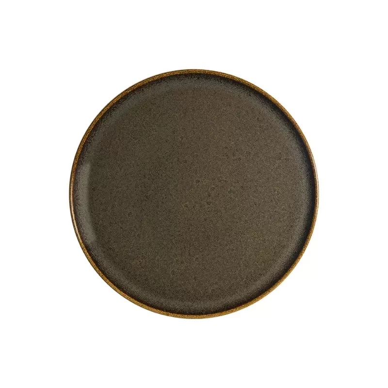 TURGLA OTIGRM32PZ Turgla Bone China Tierra dia.12.75" Round Brown P... TURGLA OTIGRM32PZ Turgla Bone China Tierra dia.12.75" Round Brown P...