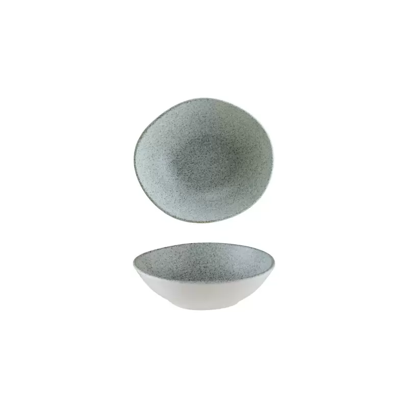 TURGLA S-MT-LUCOCVAO18KS Turgla Bone China Luca Ocean Matte 7" x 6....