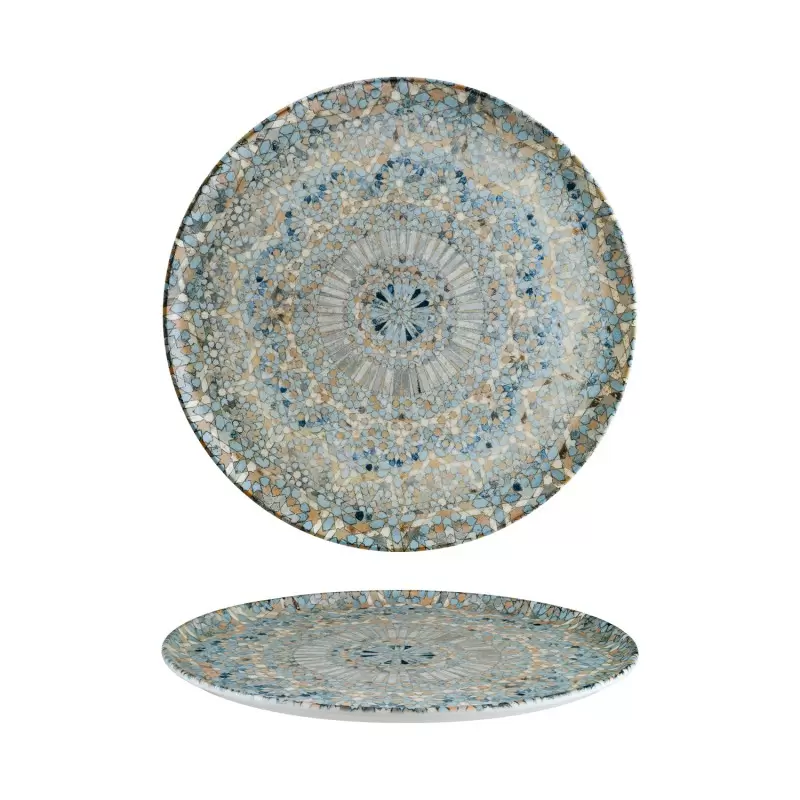 TURGLA S-MT-LUCMZGRM32PZ Turgla Bone China Luca Mosaic Matte dia.12...