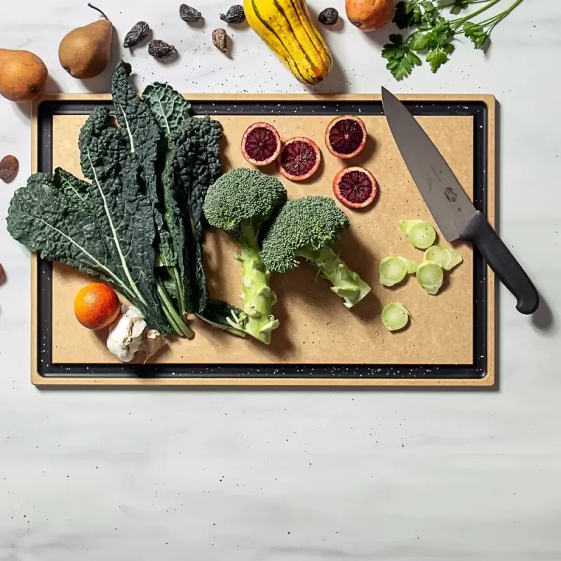 Victorinox Epicurean Chef Series - 23" × 14.5" - 1/2" Thick - Natural/Slate Victorinox Epicurean Chef Series - 23" × 14.5" - 1/2" Thick - Natural/Slate