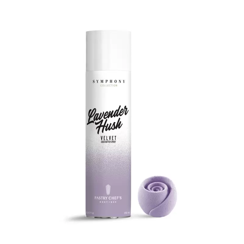 Symphony Collection Cocoa Butter Velvet Spray - Lavender Hush - 250 ml - Pastry Chef's Boutique