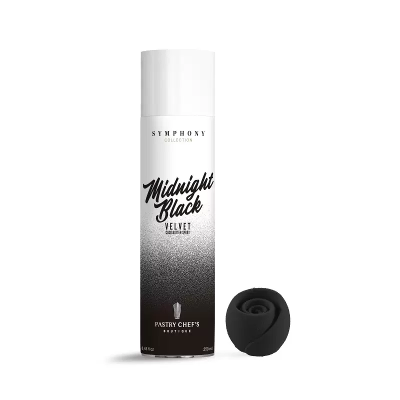 Symphony Collection Cocoa Butter Velvet Spray - Midnight Black - 250 ml Symphony Collection Cocoa Butter Velvet Spray - Midnight Black - 250 ml