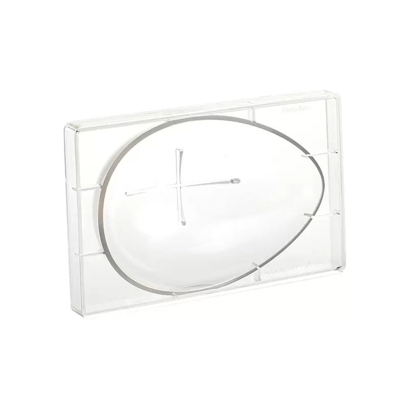Polycarbonate Glossy Chocolate Egg Mold - 157 mm x 227 mm - 430gr Polycarbonate Glossy Chocolate Egg Mold - 157 mm x 227 mm - 430gr