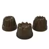 Polycarbonate Canneles Chocolate Mold - 0 28 mm x 21 mm - 10gr - 32 cavity