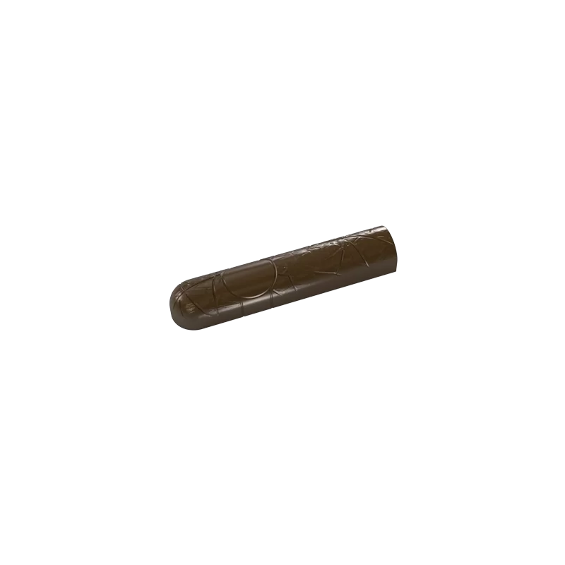 Polycarbonate Cigar Chocolate Mold - 110 mm x 22 mm x 18 mm - 41gr - 8 cavity Polycarbonate Cigar Chocolate Mold - 110 mm x 22 mm x 18 mm - 41gr - 8 cavity