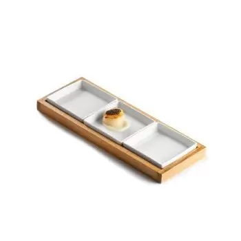 Pordamsa V0705-3051 Pordamsa Zen Set 3 Tapas 36 x 14 cm