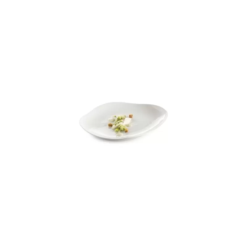 Pordamsa V0333-0128 Pordamsa Wave Deep Plate Wo/Ring 32 x 23 cm