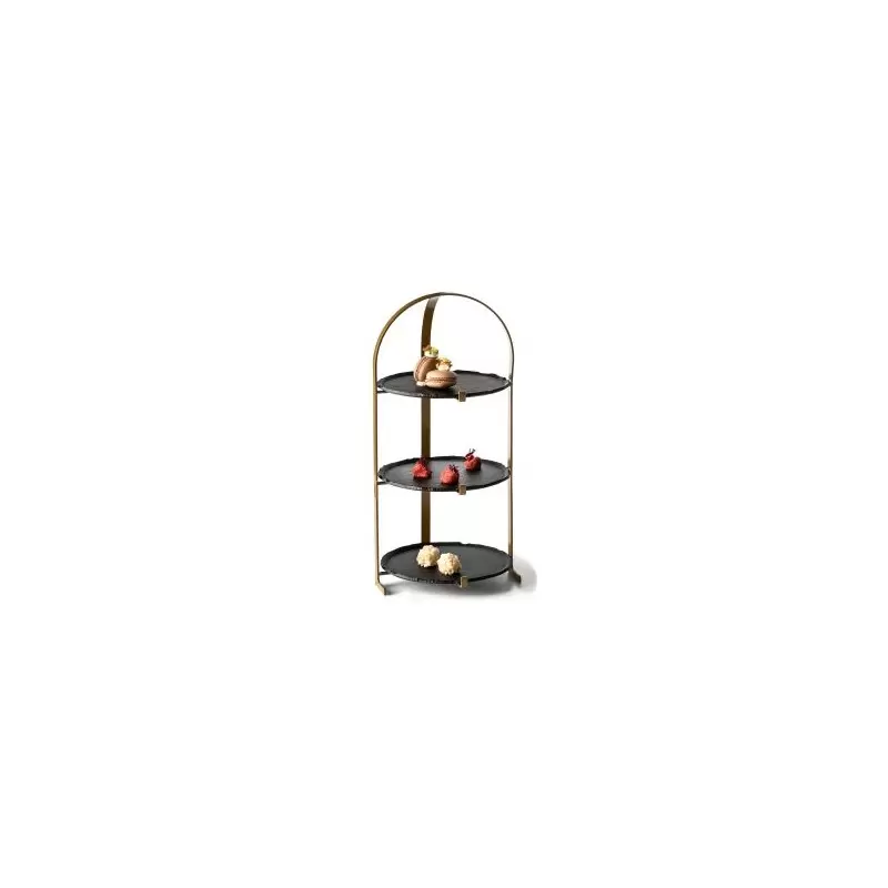 Pordamsa XGLAS-4420 Pordamsa Crater Stand 3 Plates 20 cm Pordamsa XGLAS-4420 Pordamsa Crater Stand 3 Plates 20 cm