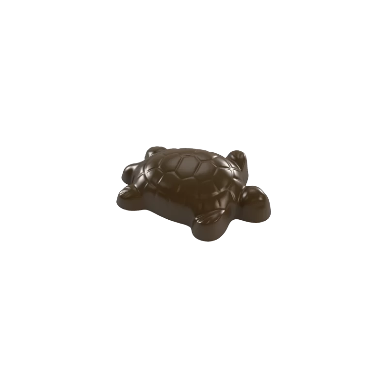 Polycarbonate Tortoise Turtle Chocolate Mold - 50 x 35 x 12 mm - 10gr - 10 Cavity Polycarbonate Tortoise Turtle Chocolate Mold - 50 x 35 x 12 mm - 10gr - 10 Cavity