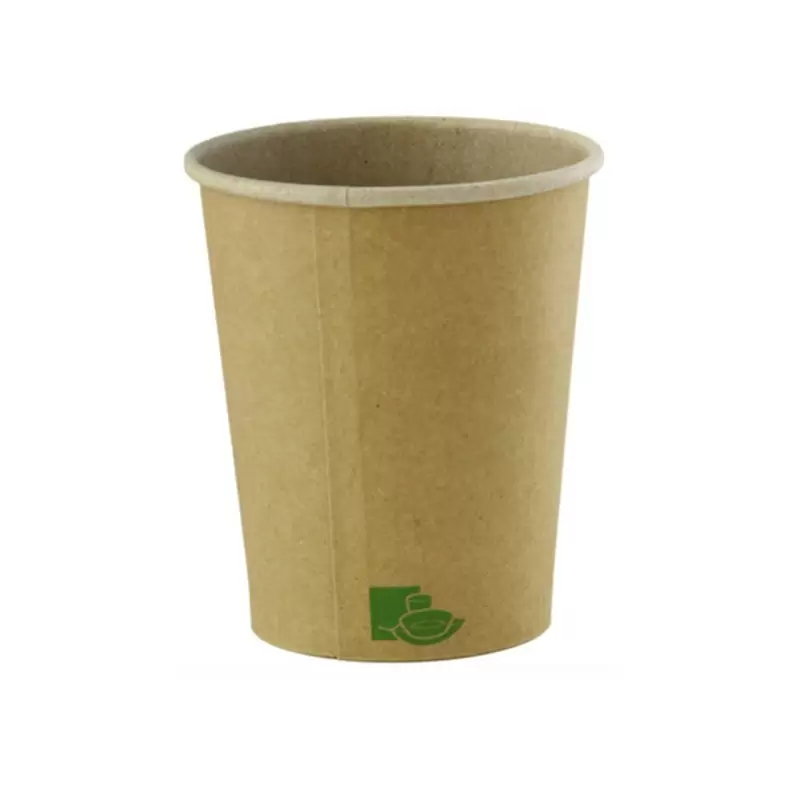 PacknWood Zen Kraft Recyclable Paper Cup - 12oz Diam.3.5'' H:4.4'' - 1000 pcs PacknWood Zen Kraft Recyclable Paper Cup - 12oz Diam.3.5'' H:4.4'' - 1000 pcs
