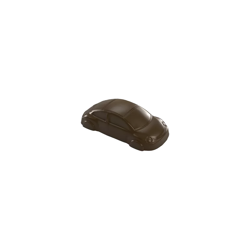 Polycarbonate Beetle Car Chocolate Mold - 54 x 27 x 14 mm - 13gr - 16 cavity Polycarbonate Beetle Car Chocolate Mold - 54 x 27 x 14 mm - 13gr - 16 cavity