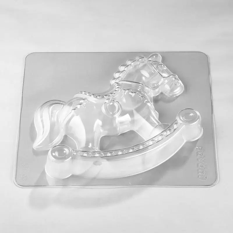 Pavoni Thermoformed Chocolate Rocking Horse Mold - 175 mm 55 mm × h 155 mm - 200 gr - 2 pcs Pavoni Thermoformed Chocolate Rocking Horse Mold - 175 mm 55 mm × h 155 mm - 200 gr - 2 pcs