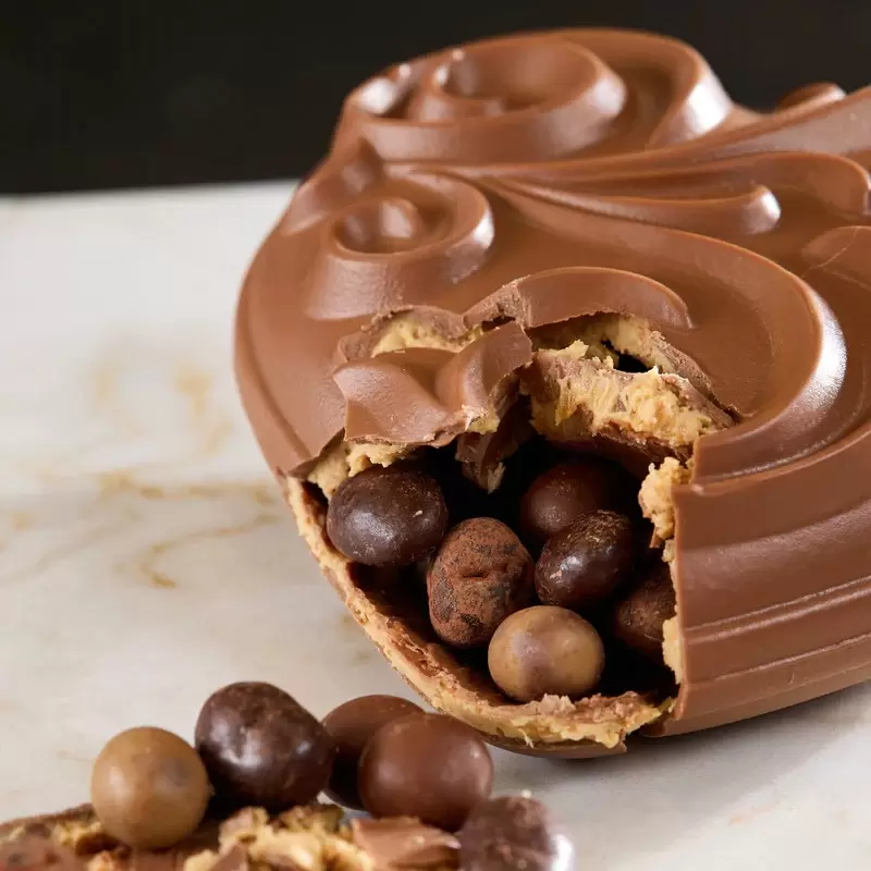 Pavoni Thermoformed Chocolate Baroque Hearts Mold - 150 mm x 150 mm × h 65 mm - 200 gr - 2 pcs Pavoni Thermoformed Chocolate Baroque Hearts Mold - 150 mm x 150 mm × h 65 mm - 200 gr - 2 pcs