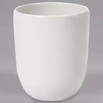 Villeroy & Boch Universal Collection Fine Porcelain Tea filter holder / Unhandled mug - - 6 pcs set.