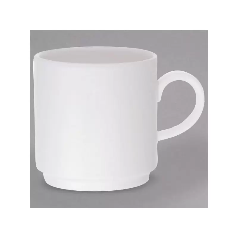 Villeroy & Boch Universal Collection Fine Porcelain Mug with handle stackable - 110 x 80 mm - 6 pcs set. Villeroy & Boch Universal Collection Fine Porcelain Mug with handle stackable - 110 x 80 mm - 6 pcs set.