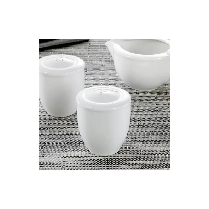 Villeroy & Boch Universal Collection Fine Porcelain Pepper shaker - 55 mm - 6 pcs set.