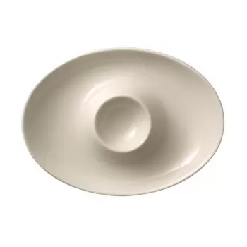 Villeroy & Boch Universal Collection Fine Porcelain Egg cup with integral saucer - 148 x 114 mm - 6 pcs set.