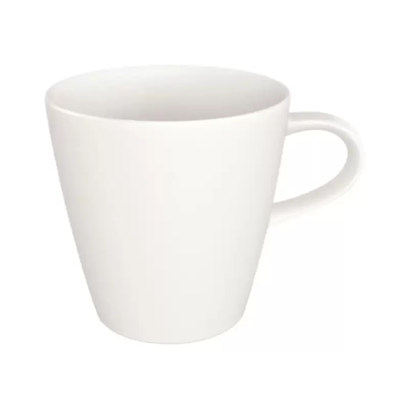 Villeroy & Boch The Rock White Glacier Collection Fine Porcelain Mug with handle - 120 x 90 x 105 mm - 6 pcs set. Villeroy & Boch The Rock White Glacier Collection Fine Porcelain Mug with handle - 120 x 90 x 105 mm - 6 pcs set.