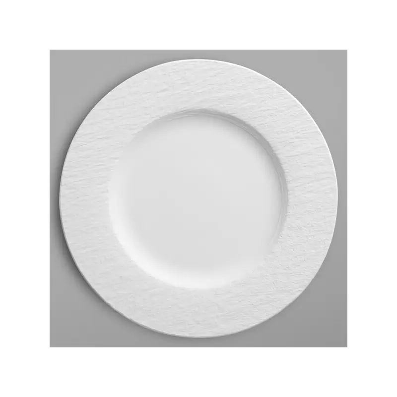 Villeroy & Boch The Rock White Glacier Collection Fine Porcelain Flat square plate - 320 x 320 x 15 mm - 1 pc set. Villeroy & Boch The Rock White Glacier Collection Fine Porcelain Flat square plate - 320 x 320 x 15 mm - 1 pc set.