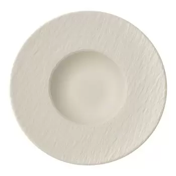 Villeroy & Boch The Rock White Glacier Collection Fine Porcelain Deep plate - 280/140 x 50 mm - 6 pcs set.