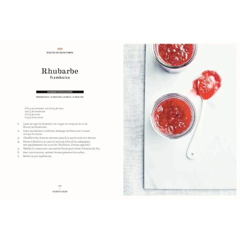 Confitures by Lise Bienaime - Paperback 400 Pages - French Language Confitures by Lise Bienaime - Paperback 400 Pages - French Language