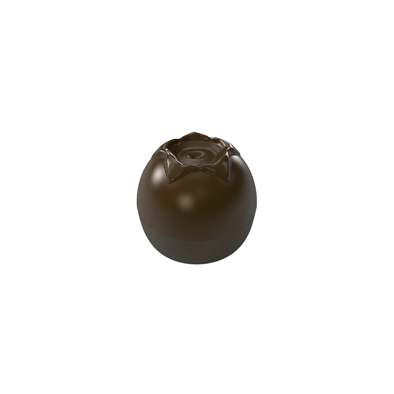 Polycarbonate Blueberry Chocolate Mold - 25 mm x 25 mm x 24 mm - 10gr - 32 cavity Polycarbonate Blueberry Chocolate Mold - 25 mm x 25 mm x 24 mm - 10gr - 32 cavity