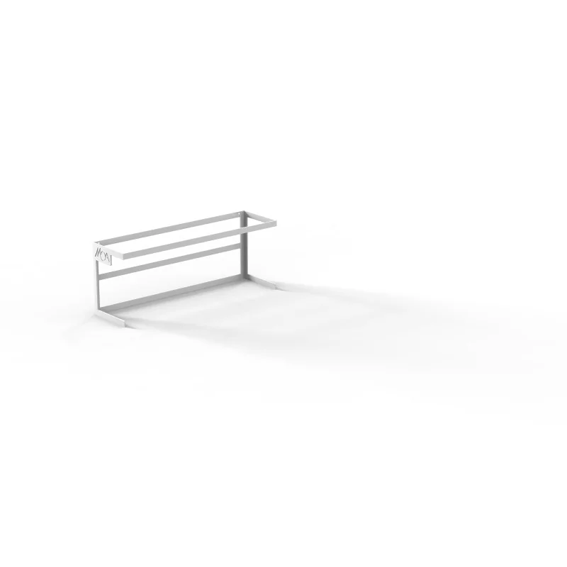 Moa Design LMNAL24200.BIA Moa Alzatina Modern Minimalist Line White...
