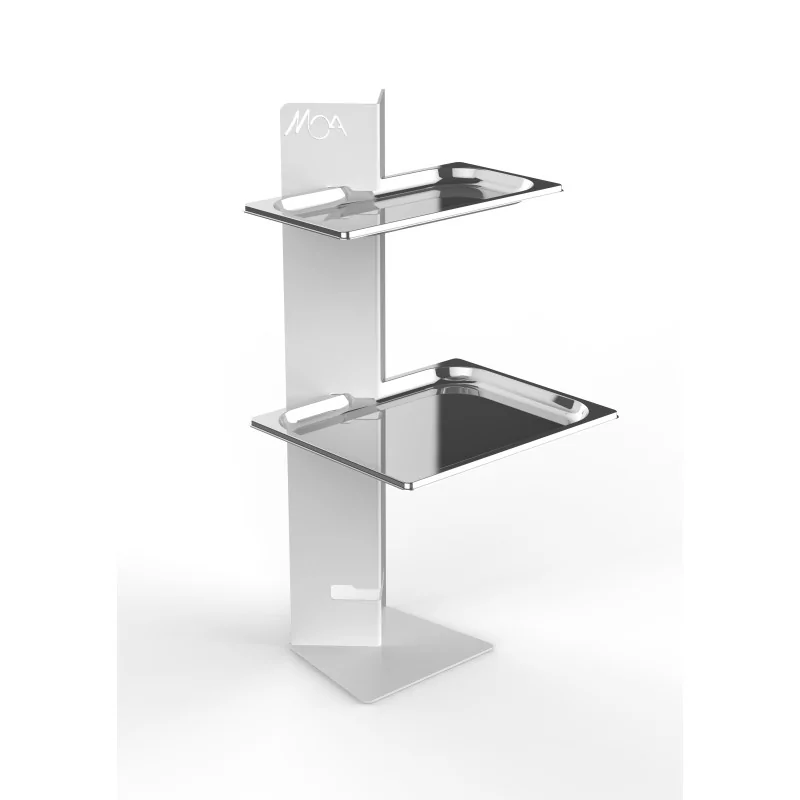 Moa Design LMNTOTEM.BIA Moa Totem Modern Minimalist Line White Tier...