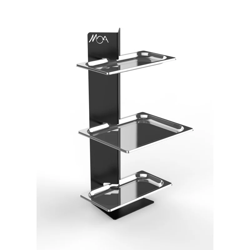 Moa Design LMNTOTEM.NER Moa Totem Modern Minimalist Line Black Tier...