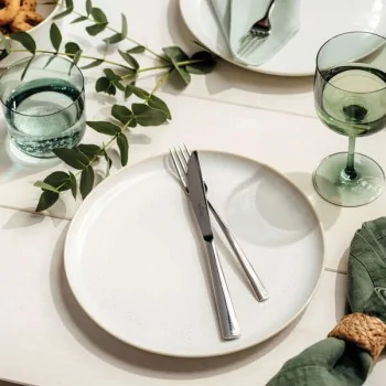 Villeroy & Boch Crafted Breeze Collection Fine Porcelain Flat plate - 260 x 260 x 20 mm - 6 pcs set.