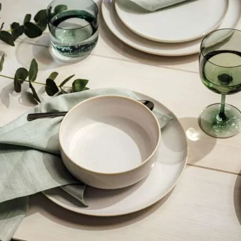 Villeroy & Boch Crafted Breeze Collection Fine Porcelain Flat plate - 260 x 260 x 20 mm - 6 pcs set.