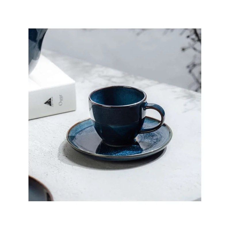 Villeroy & Boch Crafted Denim Collection Fine Porcelain Cup - 85 x 65 x 55 mm - 6 pcs set. Villeroy & Boch Crafted Denim Collection Fine Porcelain Cup - 85 x 65 x 55 mm - 6 pcs set.