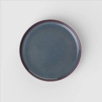 Villeroy & Boch Crafted Blueberry Collection Fine Porcelain Flat plate - 210 x 210 x 20 mm - 6 pcs set.