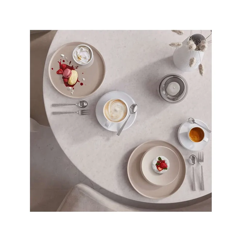 Villeroy & Boch NewMoon Collection Fine Porcelain Saucer - 130 x 130 x 20 mm - 6 pcs set. Villeroy & Boch NewMoon Collection Fine Porcelain Saucer - 130 x 130 x 20 mm - 6 pcs set.