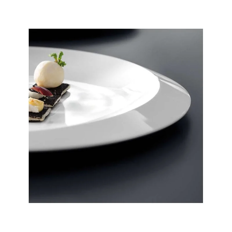 Villeroy & Boch NewMoon Collection Fine Porcelain Presentation tray - 370 x 370 x 30 mm - 1 pc set. Villeroy & Boch NewMoon Collection Fine Porcelain Presentation tray - 370 x 370 x 30 mm - 1 pc set.