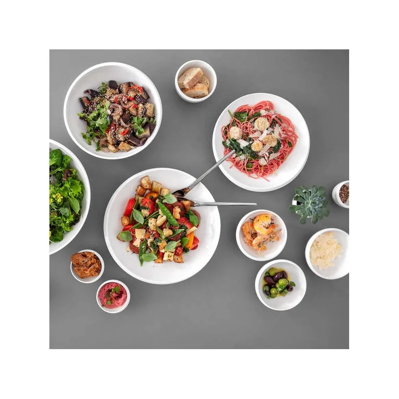 Villeroy & Boch NewMoon Collection Fine Porcelain Salad bowl - 185 x 185 x 70 mm - 1 pc set. Villeroy & Boch NewMoon Collection Fine Porcelain Salad bowl - 185 x 185 x 70 mm - 1 pc set.