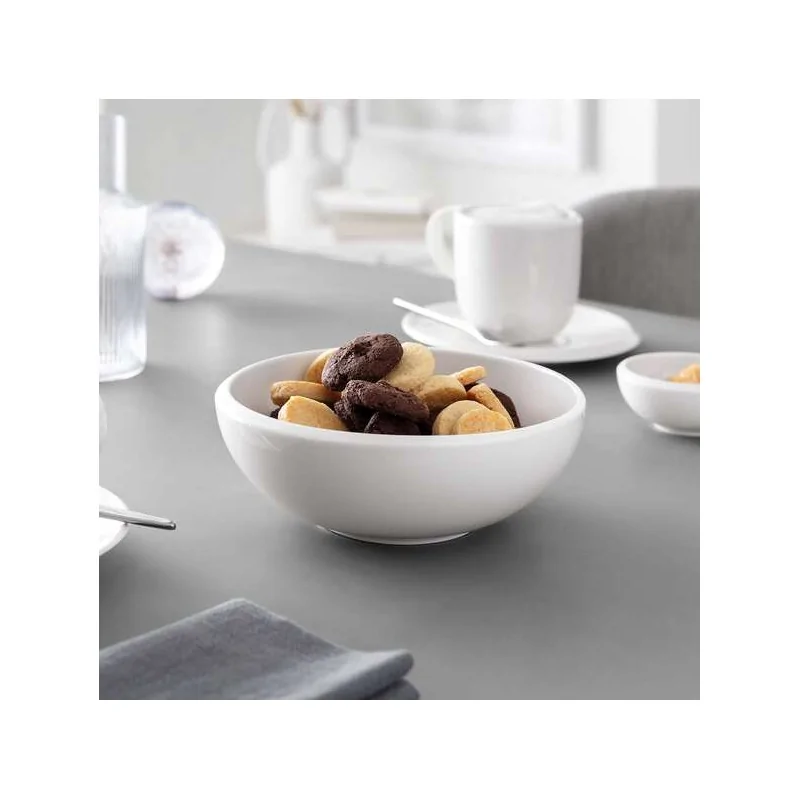 Villeroy & Boch NewMoon Collection Fine Porcelain Salad bowl - 185 x 185 x 70 mm - 1 pc set. Villeroy & Boch NewMoon Collection Fine Porcelain Salad bowl - 185 x 185 x 70 mm - 1 pc set.