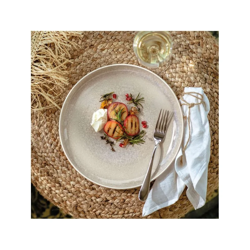 Villeroy & Boch Perlemor Sand Collection Fine Porcelain Dinner Plate - 270 x 270 x 30 mm - 6 pcs set. Villeroy & Boch Perlemor Sand Collection Fine Porcelain Dinner Plate - 270 x 270 x 30 mm - 6 pcs set.