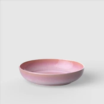 Villeroy & Boch Perlemor Coral Collection Fine Porcelain Pasta Bowl - 220 x 220 x 50 mm - 6 pcs set.