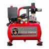 1 HP Oilless Ultra Quiet Compressor with Tank, Regulator and Moisture Trap - 4 Airbrushes Out