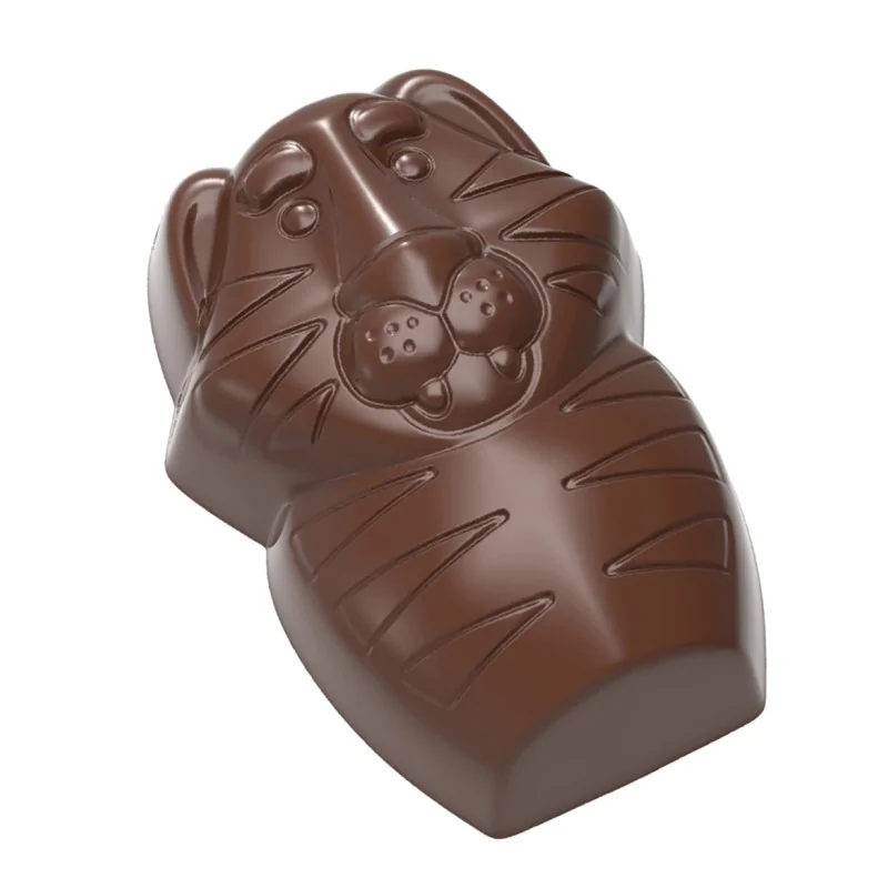 Chocolate World Polycarbonate Zoo Animals Chocolate Mold - 40.5 mm x 34 mm x h 19.5 mm - 21 cavity - 10.5 gr Chocolate World Polycarbonate Zoo Animals Chocolate Mold - 40.5 mm x 34 mm x h 19.5 mm - 21 cavity - 10.5 gr