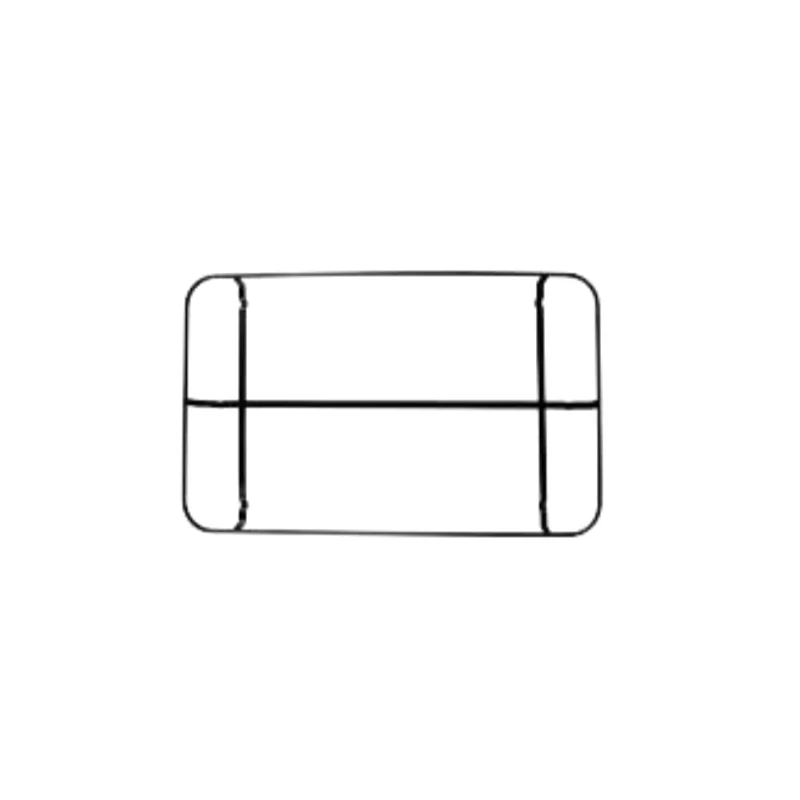 Degrenne Evento Black Steel Tray For Stand - l 55.5 x p 35 x h 4.5 cm - w 21'' 7/8 x d 19'' 13 3/4 x h 1'' 3/4 Degrenne Evento Black Steel Tray For Stand - l 55.5 x p 35 x h 4.5 cm - w 21'' 7/8 x d 19'' 13 3/4 x h 1'' 3/4