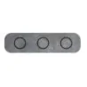 Degrenne 234558 Degrenne Evento Stone Melamine Tray Gn 1/ 3 Holes -...