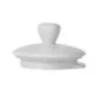 Degrenne 205135 Degrenne Salam White Porcelain Lid For Tea Pot 2/4 ...