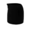 Degrenne 150485 Degrenne Salam Mat Black Cream Jug - 15 cl - 5 oz 1/16