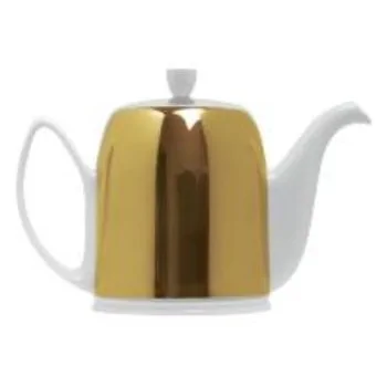 Degrenne 234217 Degrenne Salam Color / Gold Salam Tea Pot 6 Cups wi...