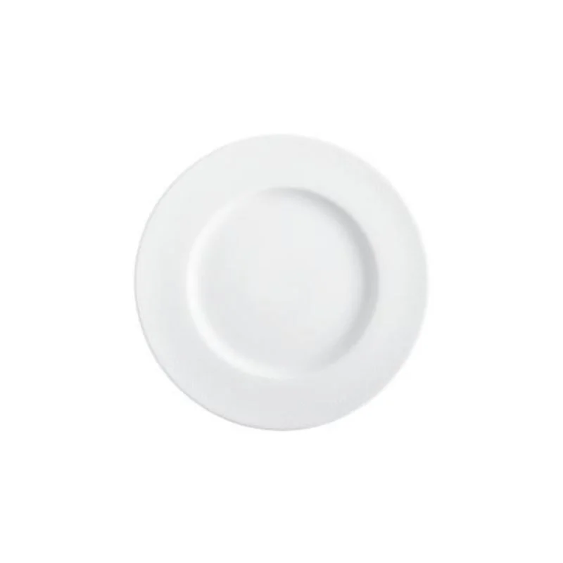 Degrenne 245449 Degrenne Graphique Blanc classique Round Dinner Pla...