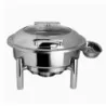 Creations Round Chafing Dish And Stand - L 18 3/4" W 16 3/4" H 12" - 2 gal